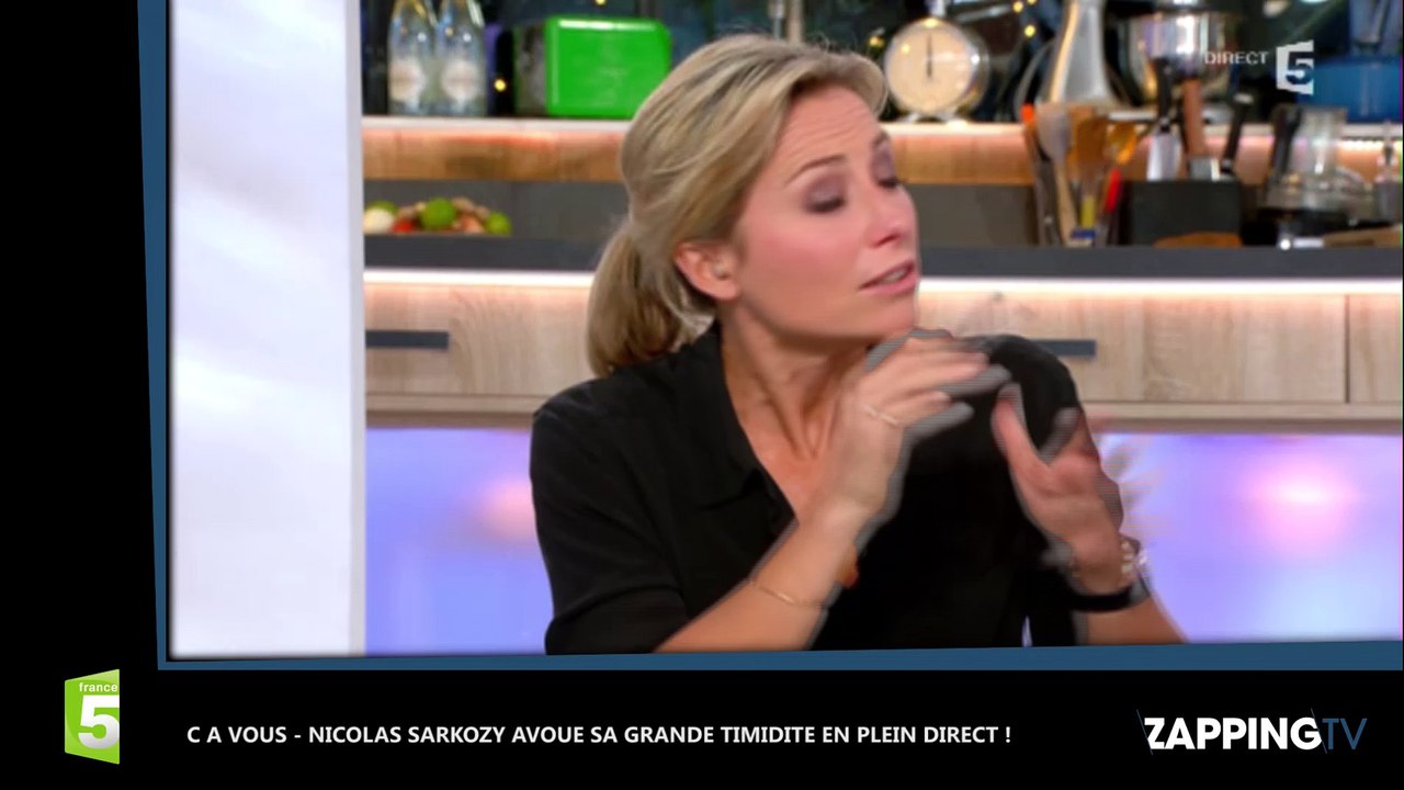 C à Vous – Nicolas Sarkozy avoue sa grande timi...