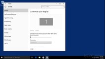 Windows 10 Tutorial for Beginners 06 Settings