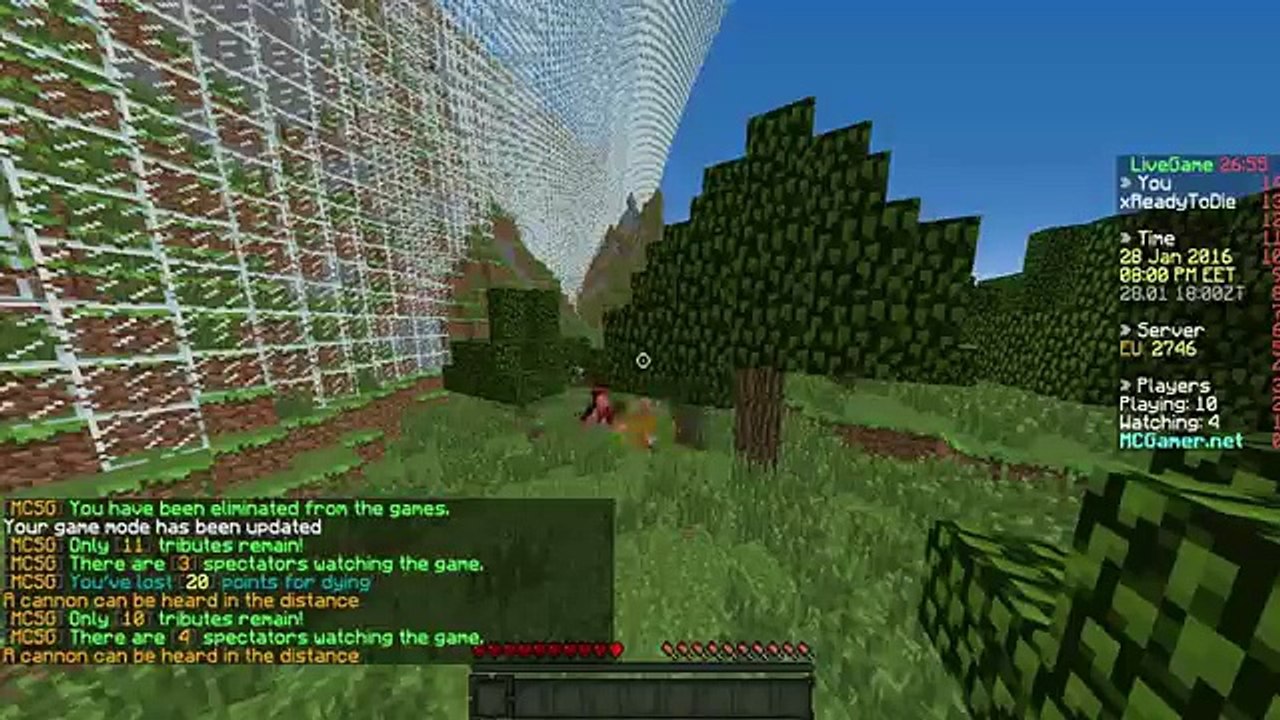 KENDİMİ FEDA ETTİM! - Hunger Games - Minecraft Açlık Oyunları w/AzizGaming (Trend Videos)