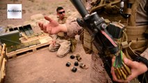 U.S. Marines Grenade Training Exercise