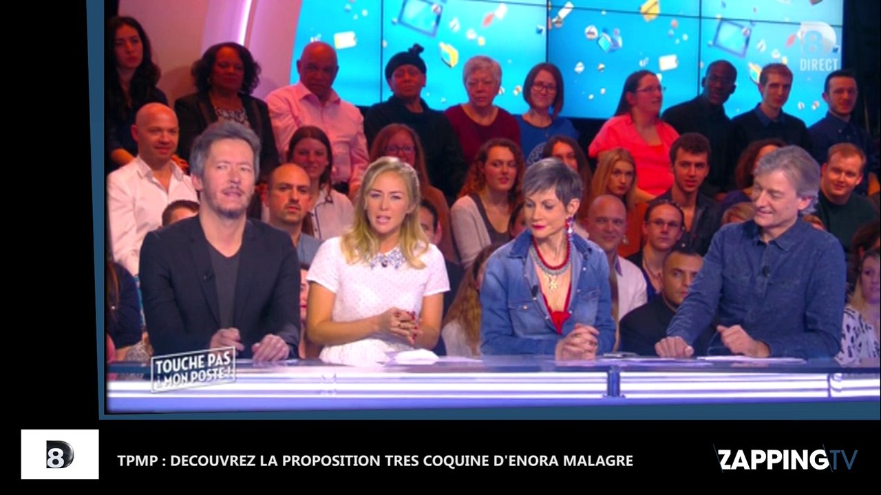 TPMP : Découvrez la proposition très coquine d'Enora Malagré (Vidéo)