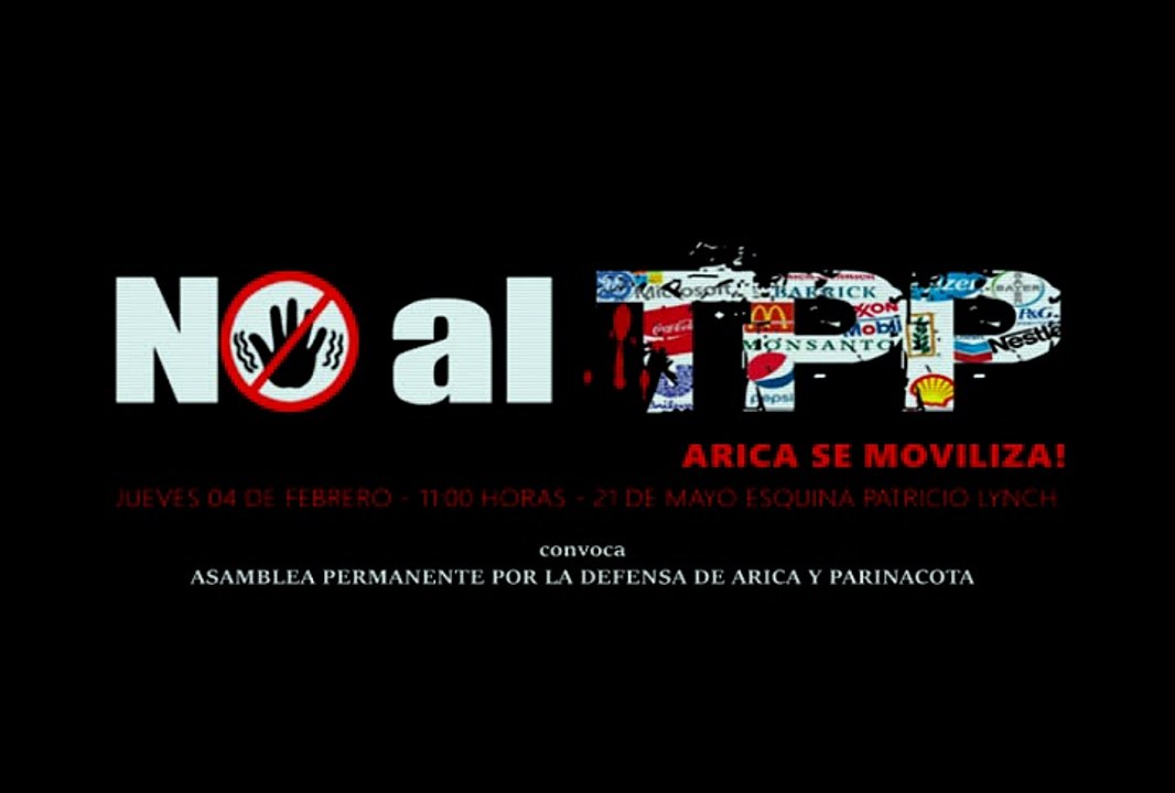 Marcha todos contra el tpp