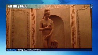 L'italie censure la nudité de ses statues pour la visite du président iranien !