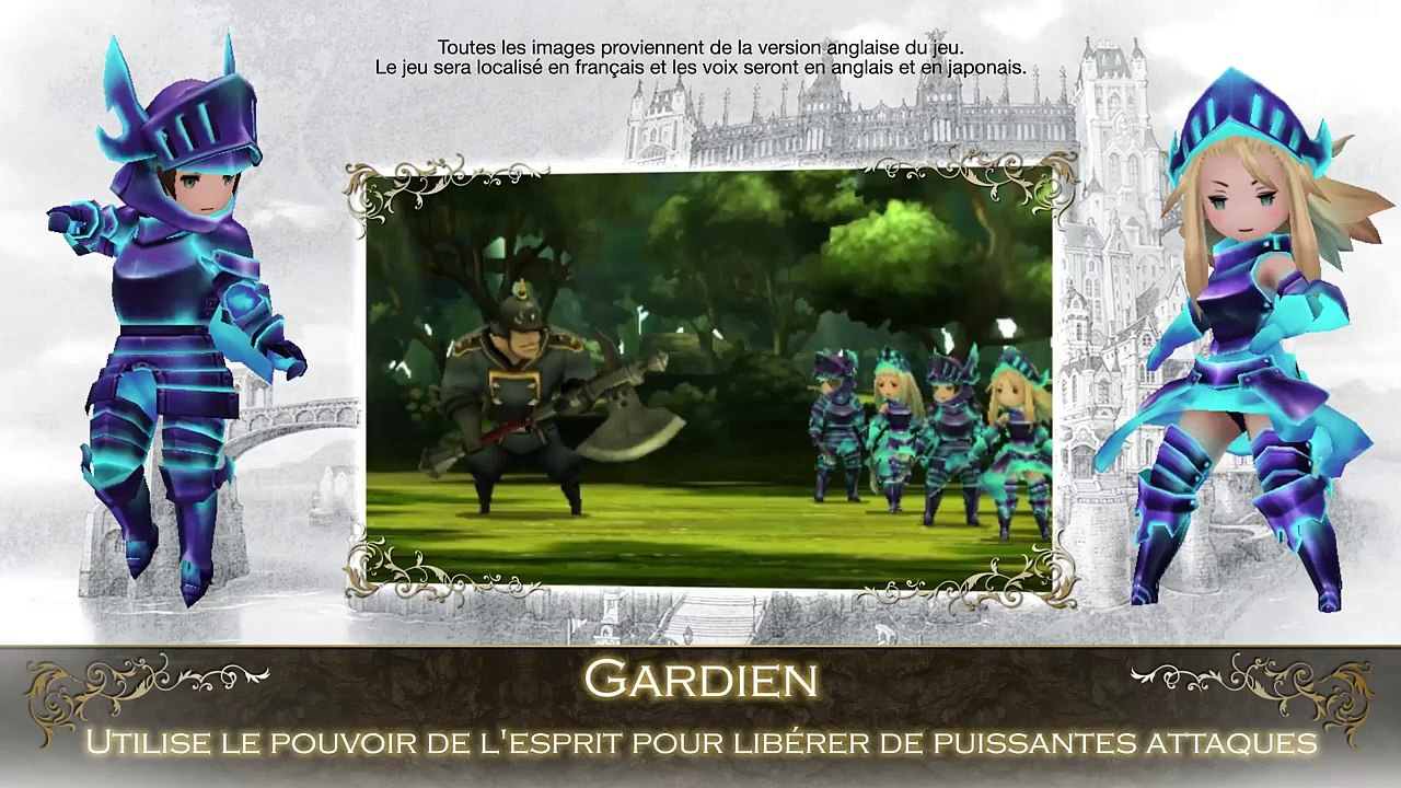 Bravely Second : End Layer - Présentation des classes