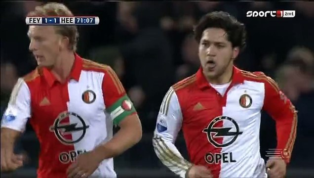 1-1 Anass Achahbar Amazing Goal Holland Eredivisie - 28.01.2016, Feyenoord 1-1 SC Heerenveen
