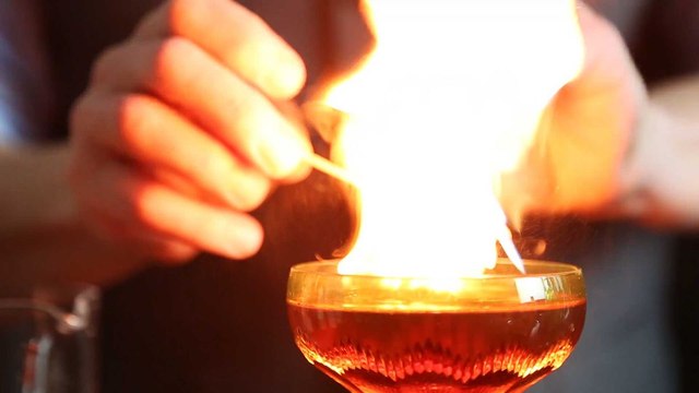 How to Flame an Orange Twist