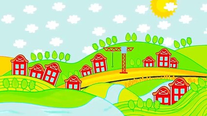 çizgi film   çuf çuf tren Bebekler için video