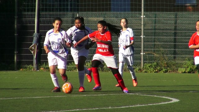Mon Euro 2016 Académie d'Aix-Marseille, Collège Edmond Rostand Marseille benjamines filles K. Barak Le rendez-vous