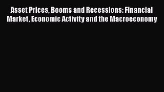 Asset Prices Booms and Recessions: Financial Market Economic Activity and the Macroeconomy