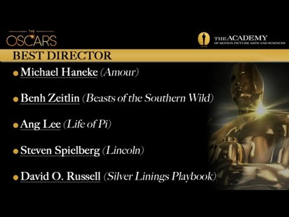 Academy Awards 2013 Oscar Winners - Best Director