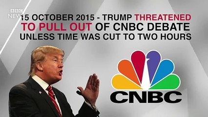 Donald Trump v US TV networks - BBC News (720p Full HD)