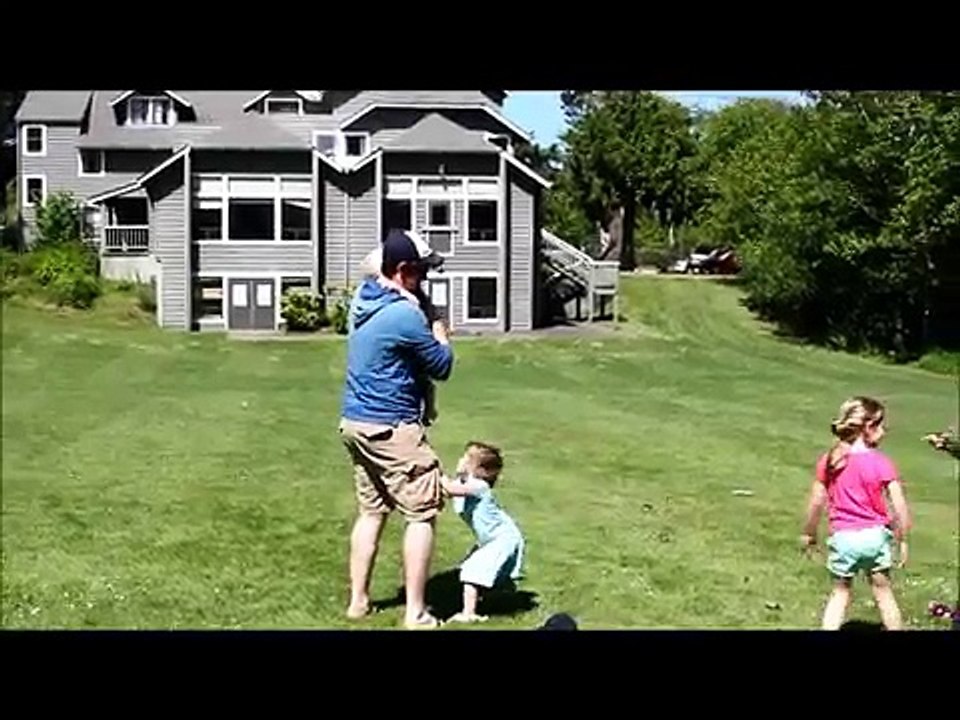 David Playing with kids at Family Camp 2015 (Funny Videos 720p)