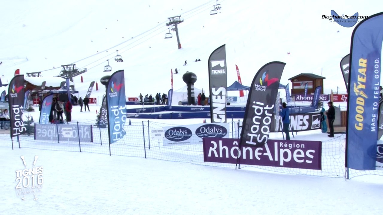 Tignes 2016 - Village partenaires - Coupe du Monde IPC