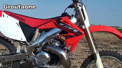 Comment labourer un champ avec un CR 500 ?