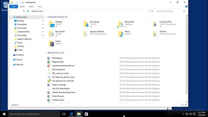 Windows 10 Tutorial for Beginners 12 Taskbar