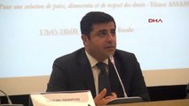 Selahattin Demirtaş, Paris'te 'Siyasal Suçlar ve Adalet Arayışı' Konulu Konferansa Katıldı 2