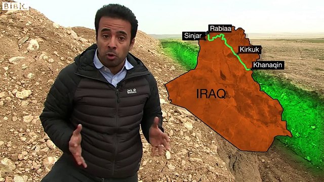 Iraq's 1,000km trench 'to repel suicide bombers'