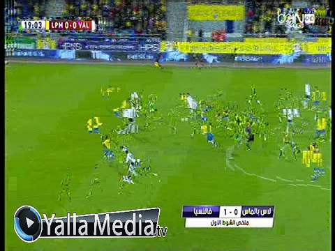 اهداف مباراة ( لاس بالماس 0-1 فالنسيا ) ربع النهائي كأس ملك إسبانيا