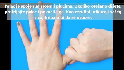 Pritisnite kažiprst i držite 60 sekundi