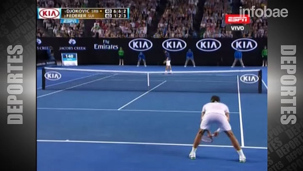 Roger Federer habló sobre el tiro que puso de pie a un hombre en silla de ruedas