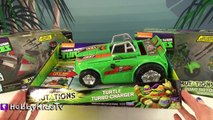 TMNT Mutating Vehicles! Raph + Leo Toy Review by HobbySis HobbyKidsTV