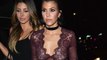 Kourtney Kardashian Hits the Nightclub in Braless Sheer Outfit
