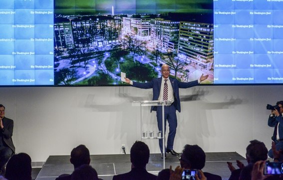 Bezos pays tribute to 'swashbuckling' Post's 'swagger'