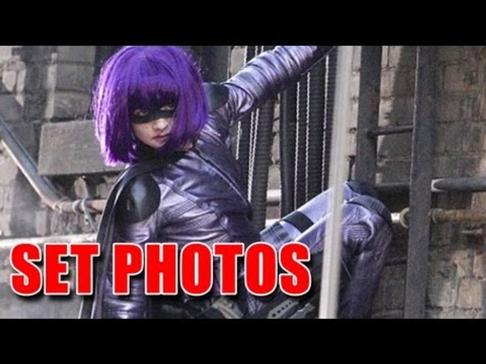 Kick-Ass 2 Set Photos (2013) - Chloe Moretz, Aaron Johnson