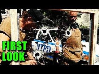 Kick-Ass 2 Balls to the Wall Set Photos (2013)