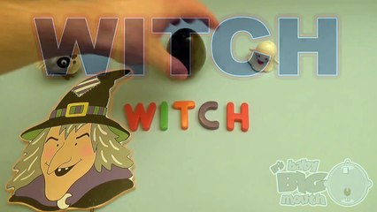 Minion Kinde Surpris Egg Learn-A-Word! Spelling Halloween Words! Lesson 5