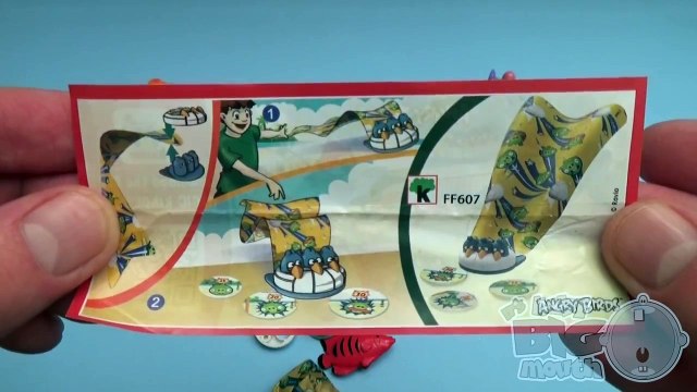 Angry Bird Kinde Surpris Egg Learn-A-Word! Spelling Wate Buddies! Lesson 3