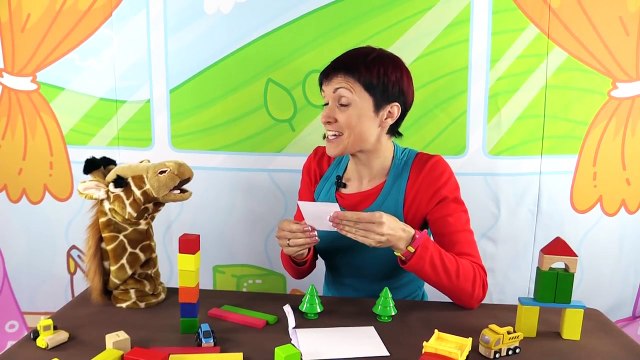 Видео для детей и 3D мультфильм Машины Загадки - асфальтовый каток