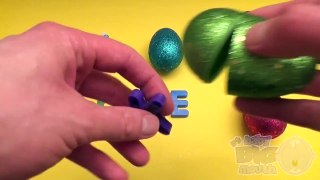 Disney Frozen Surpris Egg Learn-A-Word! Spelling Facia Features! Lesson 8