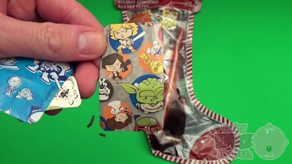 Sta War Party!  Opening a HUG GIANT JUMB Sta War Surpris Egg and Christma Stocking!