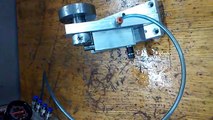Hand made Air compressed motor video