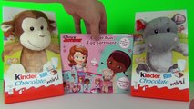 Disney Junior Chocolate EASTER EGGS Kinder Surprise, Doc McStuffins & Sofia The First Kids Toys