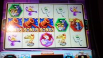 WINNING BID 2 Penny Video Slot Machine with BONUS and a BIG WIN Las Vegas Strip Casino