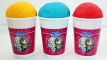 Disney Frozen Ic Cream Play Do Surpris Egg Play-Do Ic Cream Disney Princes Toy Videos
