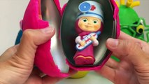 LEARN SIZE wit Play Do Surpris Egg Frozen Peppa Pig Pocoy Minion Toy Surprises