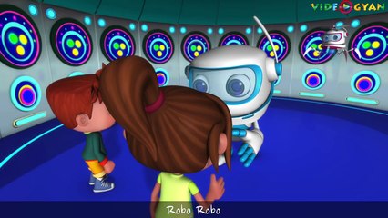 Robot Song | Kids Songs & Nursery Rhymes | Videogyan 3D Rhymes