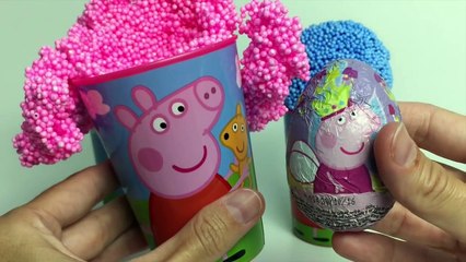 Peppa Pig Surpris Egg Peppa Pig Ic Cream Disney Princes Minni Mous Spider-Man Eggs