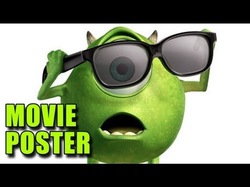Monsters Inc. 3D Poster (re-release)
