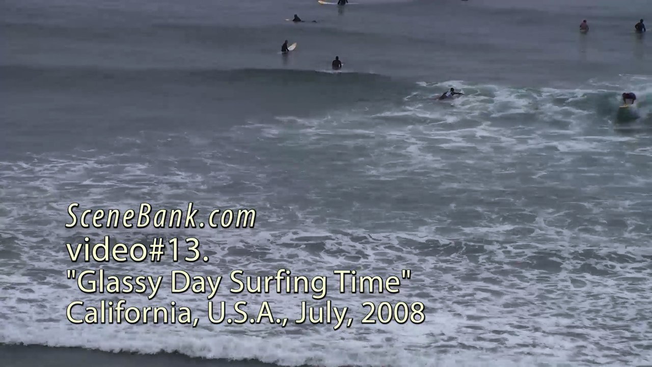 Glassy Day Surfing Time