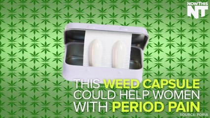 Weed Capsule Releases THC And CBD To Help Treat Period Pain