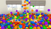 NEW Crazy Ball Pit Show 3D for Kids to Learn Colors with Giant Surprise Eggs Balls [DuckDuckKidsTV]