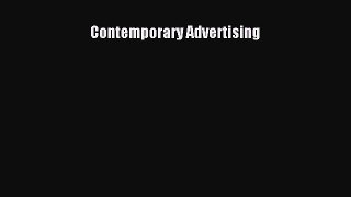 Contemporary Advertising Read Online PDF