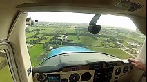 cessna 152  crosswind landing Tyabb.  Crosswind Landing