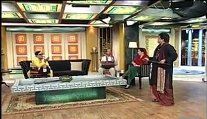 Azizi as Sureelay Khan and Funny in Hasbee hall