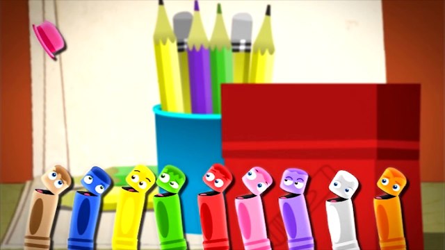 Малыши Карандаши: Учим Цвета, BabyfirstTV, Мультик раскраска, Цвета для детей