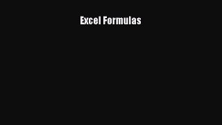 [PDF Download] Excel Formulas [PDF] Online